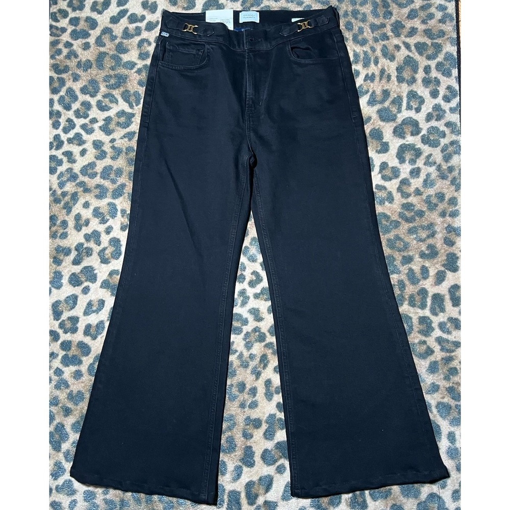Citizens of Humanity Jeans Women Size 29 Kimberly Flare High Rise Black NWT